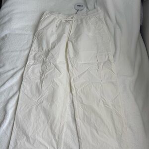 Princess Polly Cream Wide Leg Pants